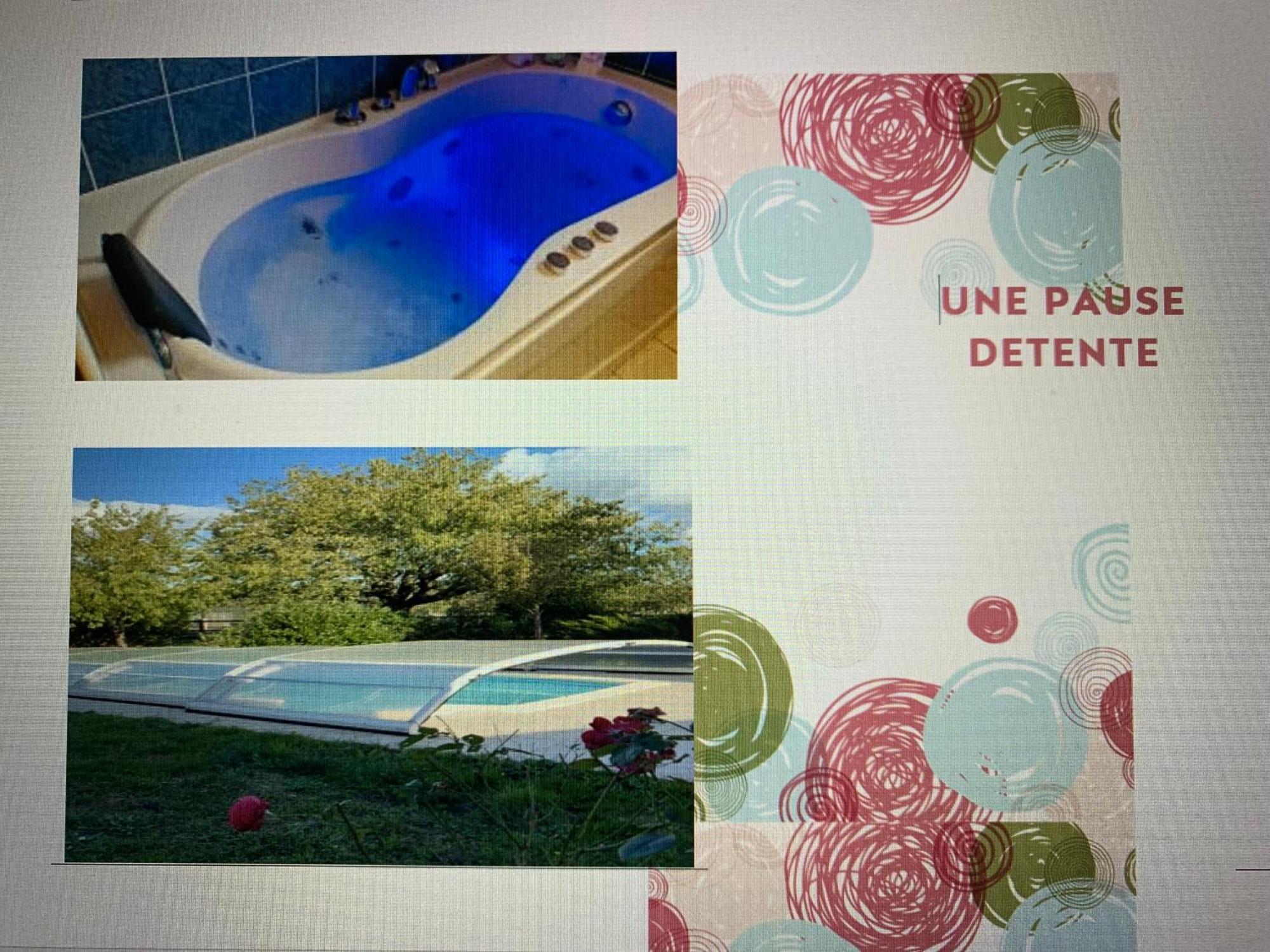 Gite 3 Etoiles Les Gourlines Avec Balneo, Veranda, Piscine Et Garage 아베르메스 외부 사진