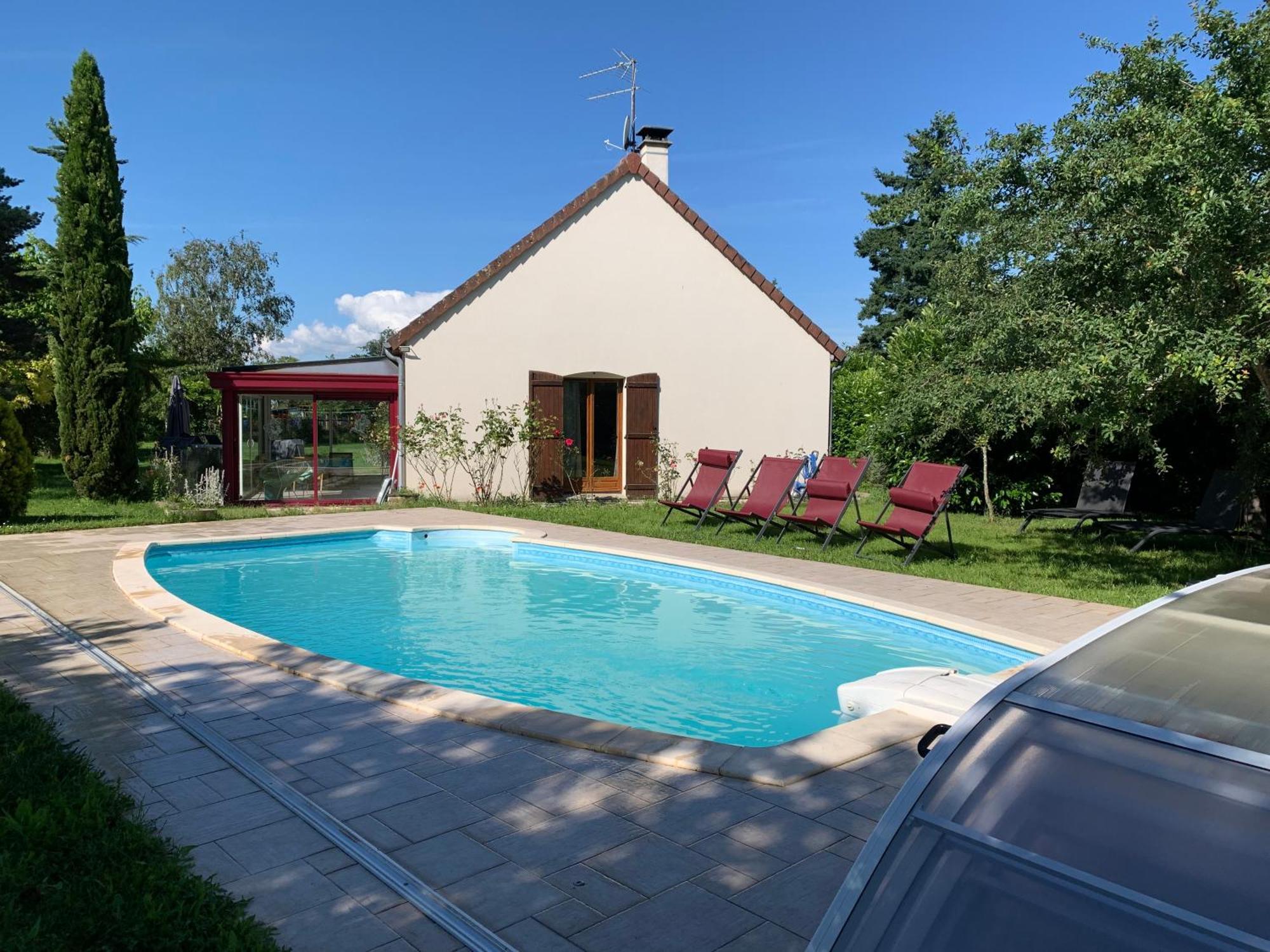 Gite 3 Etoiles Les Gourlines Avec Balneo, Veranda, Piscine Et Garage 아베르메스 외부 사진